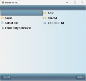 OpenSaveDialog preview