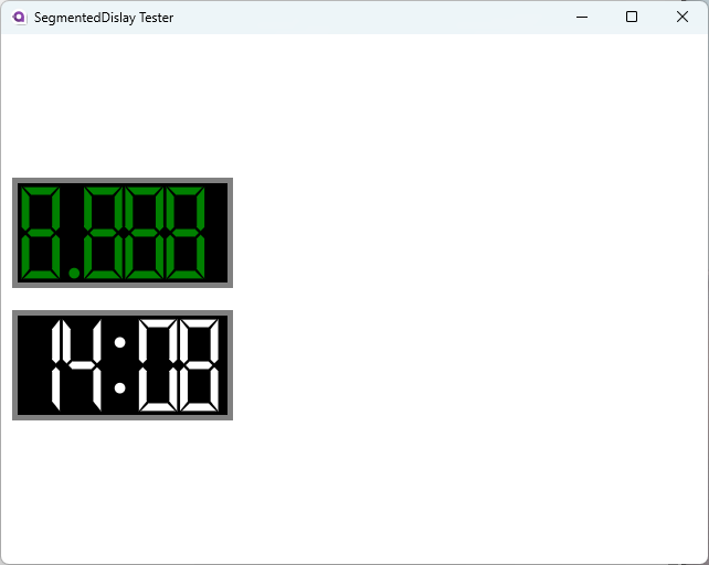 SegmentedDisplay preview