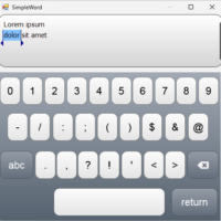 Bee Mobile iDesk Keyboard Control