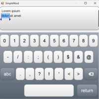 Bee Mobile iDesk Keyboard Control